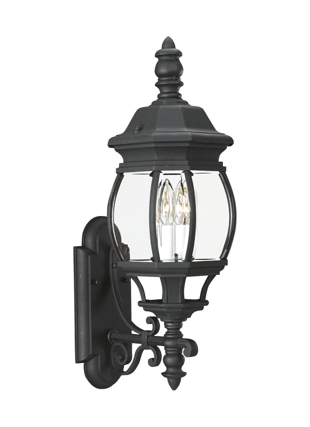 GENERATION LIGHTING, WYNFIELD TWO LIGHT OUTDOOR WALL LANTERN, OUTDOOR WALL LIGHTS