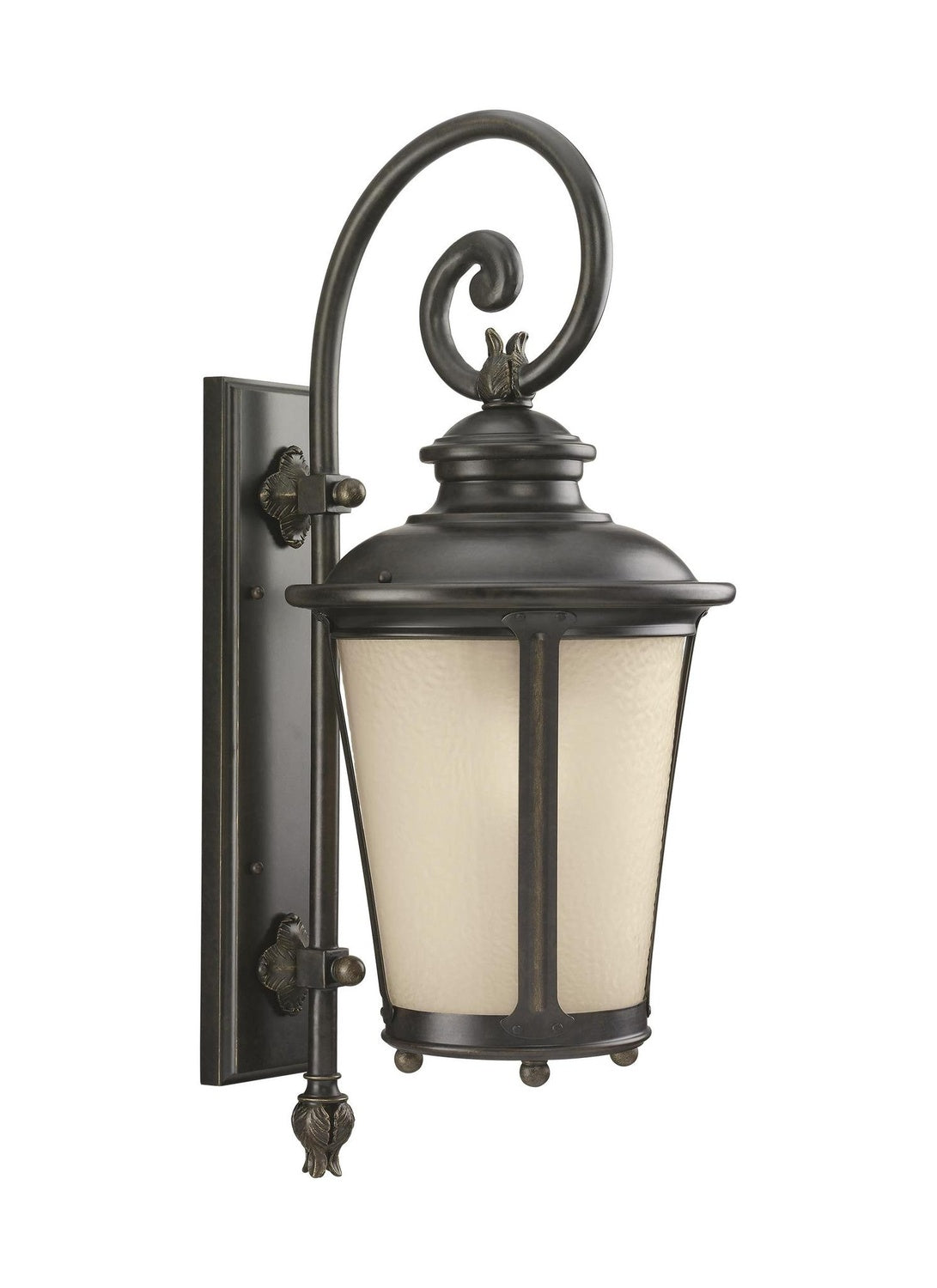 GENERATION LIGHTING, CAPE MAY ONE LIGHT OUTDOOR WALL LANTERN, OUTDOOR WALL LIGHTS
