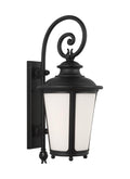 GENERATION LIGHTING, CAPE MAY ONE LIGHT OUTDOOR WALL LANTERN, OUTDOOR WALL LIGHTS