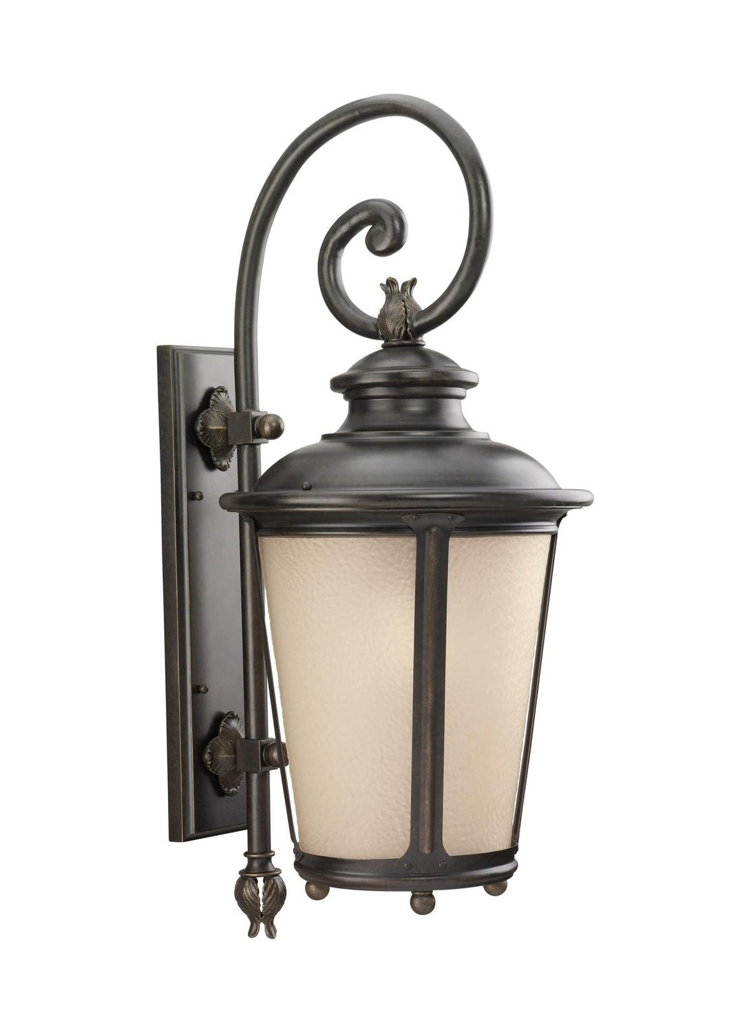 GENERATION LIGHTING, CAPE MAY ONE LIGHT OUTDOOR WALL LANTERN, OUTDOOR WALL LIGHTS
