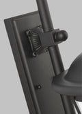 GENERATION LIGHTING, CAPE MAY ONE LIGHT OUTDOOR WALL LANTERN, OUTDOOR WALL LIGHTS