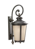 GENERATION LIGHTING, CAPE MAY ONE LIGHT OUTDOOR WALL LANTERN, OUTDOOR WALL LIGHTS