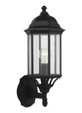 GENERATION LIGHTING, SEVIER ONE LIGHT UPLIGHT OUTDOOR WALL LANTERN, OUTDOOR WALL LIGHTS