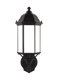 GENERATION LIGHTING, SEVIER ONE LIGHT UPLIGHT OUTDOOR WALL LANTERN, OUTDOOR WALL LIGHTS