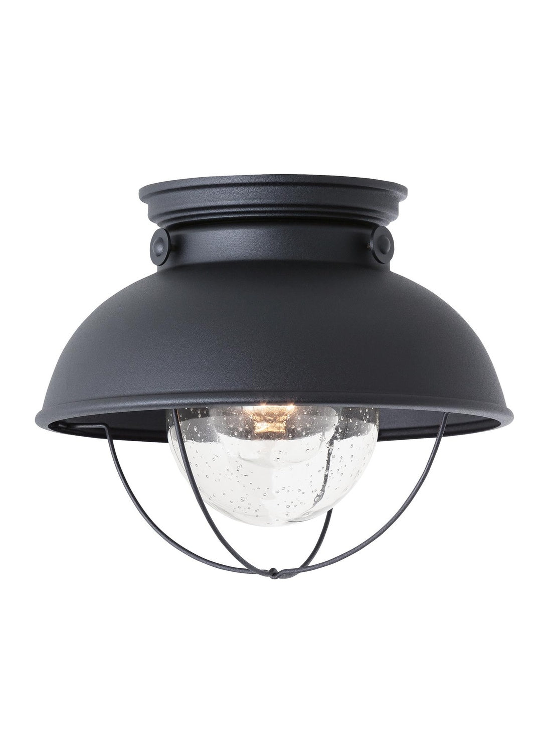 GENERATION LIGHTING, SEBRING ONE LIGHT OUTDOOR CEILING FLUSH MOUNT, OUTDOOR CEILING LIGHTS