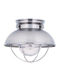 GENERATION LIGHTING, SEBRING ONE LIGHT OUTDOOR CEILING FLUSH MOUNT, OUTDOOR CEILING LIGHTS