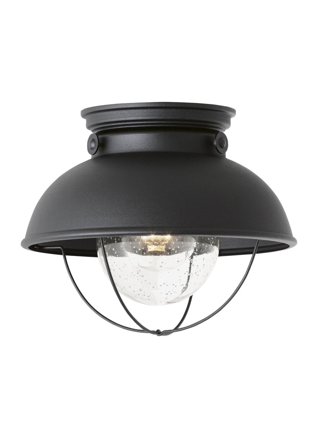 GENERATION LIGHTING, SEBRING ONE LIGHT OUTDOOR CEILING FLUSH MOUNT, OUTDOOR CEILING LIGHTS
