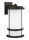 GENERATION LIGHTING, WILBURN ONE LIGHT OUTDOOR WALL LANTERN, OUTDOOR WALL LIGHTS
