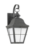 GENERATION LIGHTING, CHATHAM ONE LIGHT OUTDOOR WALL LANTERN, OUTDOOR WALL LIGHTS