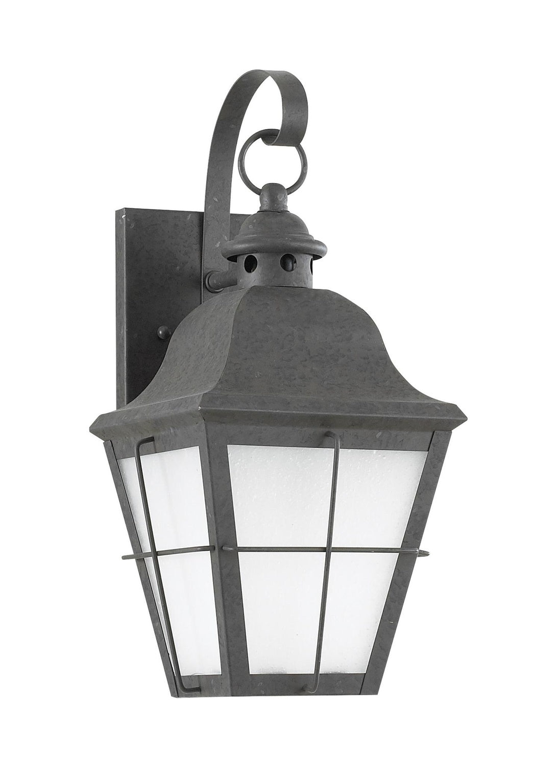 GENERATION LIGHTING, CHATHAM ONE LIGHT OUTDOOR WALL LANTERN, OUTDOOR WALL LIGHTS