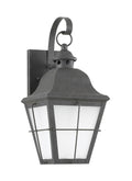 GENERATION LIGHTING, CHATHAM ONE LIGHT OUTDOOR WALL LANTERN, OUTDOOR WALL LIGHTS