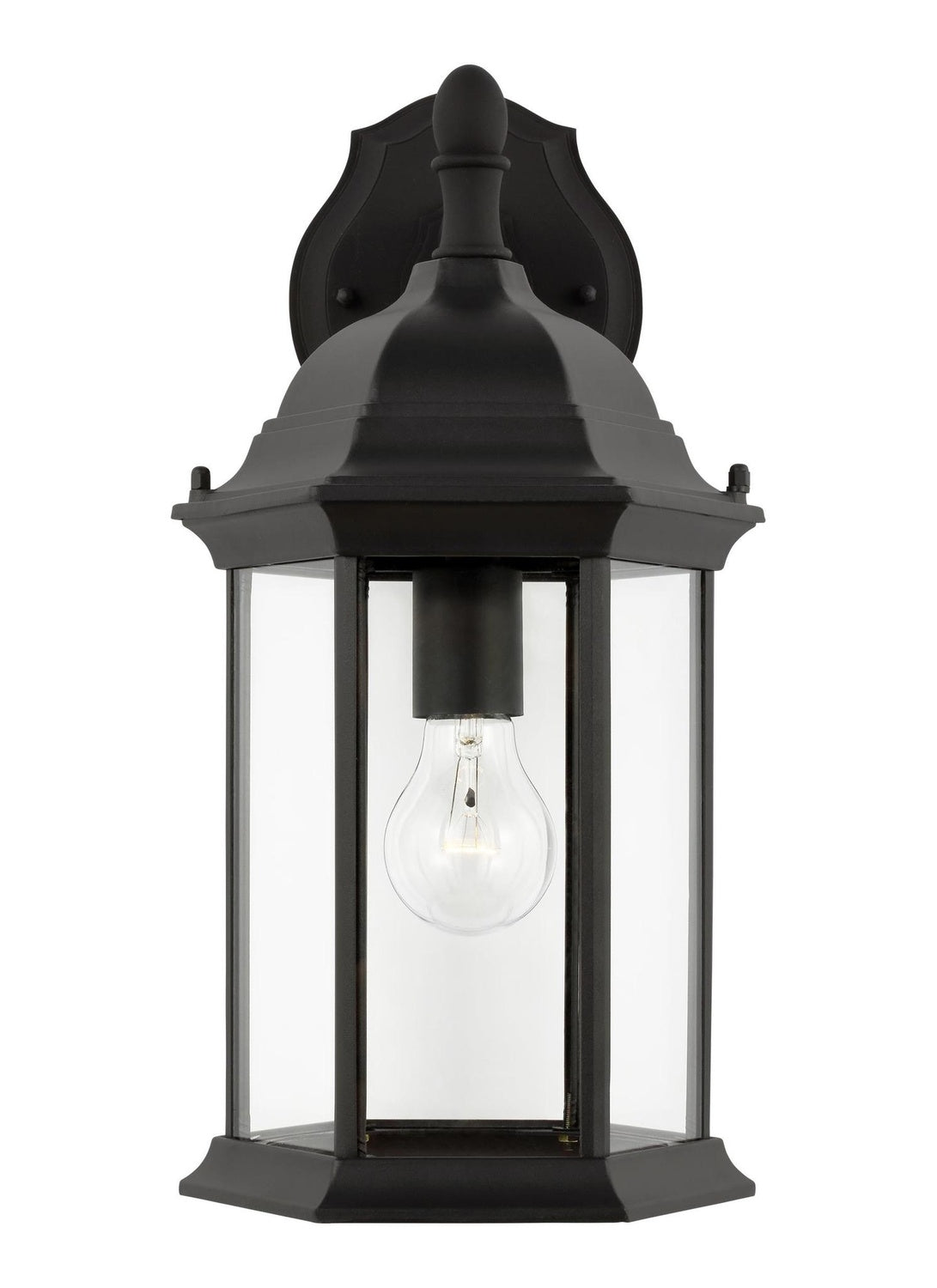 GENERATION LIGHTING, SEVIER ONE LIGHT DOWNLIGHT OUTDOOR WALL LANTERN, OUTDOOR WALL LIGHTS