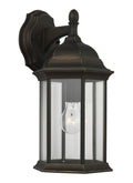 GENERATION LIGHTING, SEVIER ONE LIGHT DOWNLIGHT OUTDOOR WALL LANTERN, OUTDOOR WALL LIGHTS