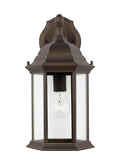GENERATION LIGHTING, SEVIER ONE LIGHT DOWNLIGHT OUTDOOR WALL LANTERN, OUTDOOR WALL LIGHTS