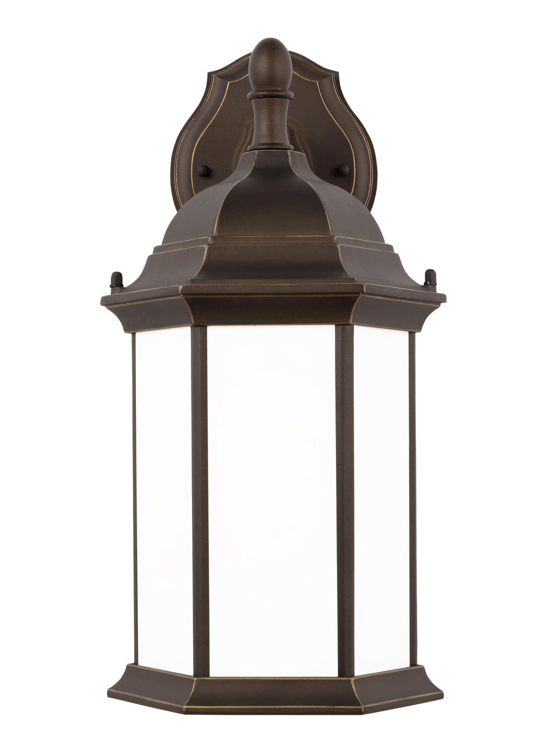 GENERATION LIGHTING, SEVIER ONE LIGHT DOWNLIGHT OUTDOOR WALL LANTERN, OUTDOOR WALL LIGHTS