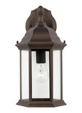 GENERATION LIGHTING, SEVIER ONE LIGHT DOWNLIGHT OUTDOOR WALL LANTERN, OUTDOOR WALL LIGHTS