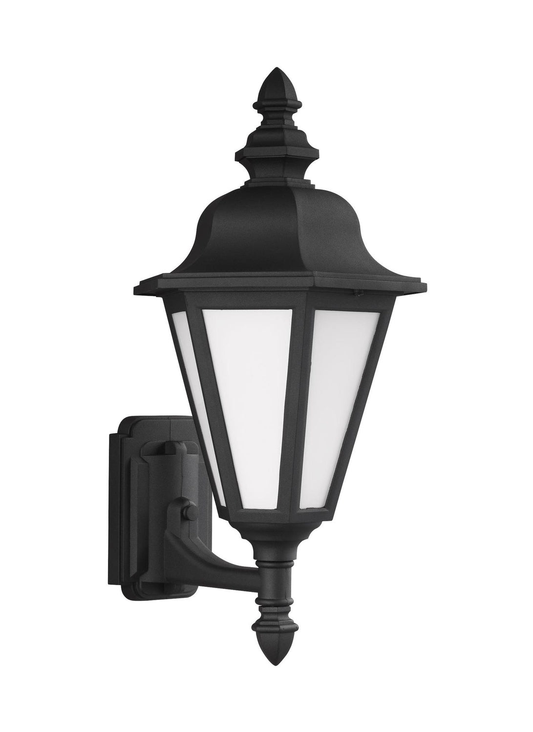 GENERATION LIGHTING, BRENTWOOD UPLIGHT ONE LIGHT OUTDOOR WALL LANTERN, OUTDOOR WALL LIGHTS