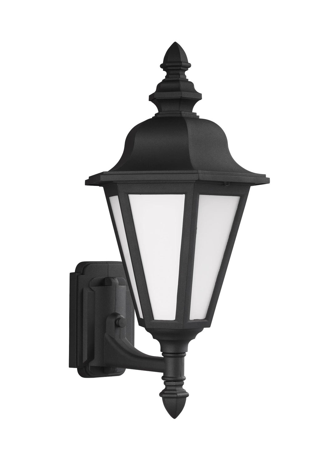 GENERATION LIGHTING, BRENTWOOD UPLIGHT ONE LIGHT OUTDOOR WALL LANTERN, OUTDOOR WALL LIGHTS