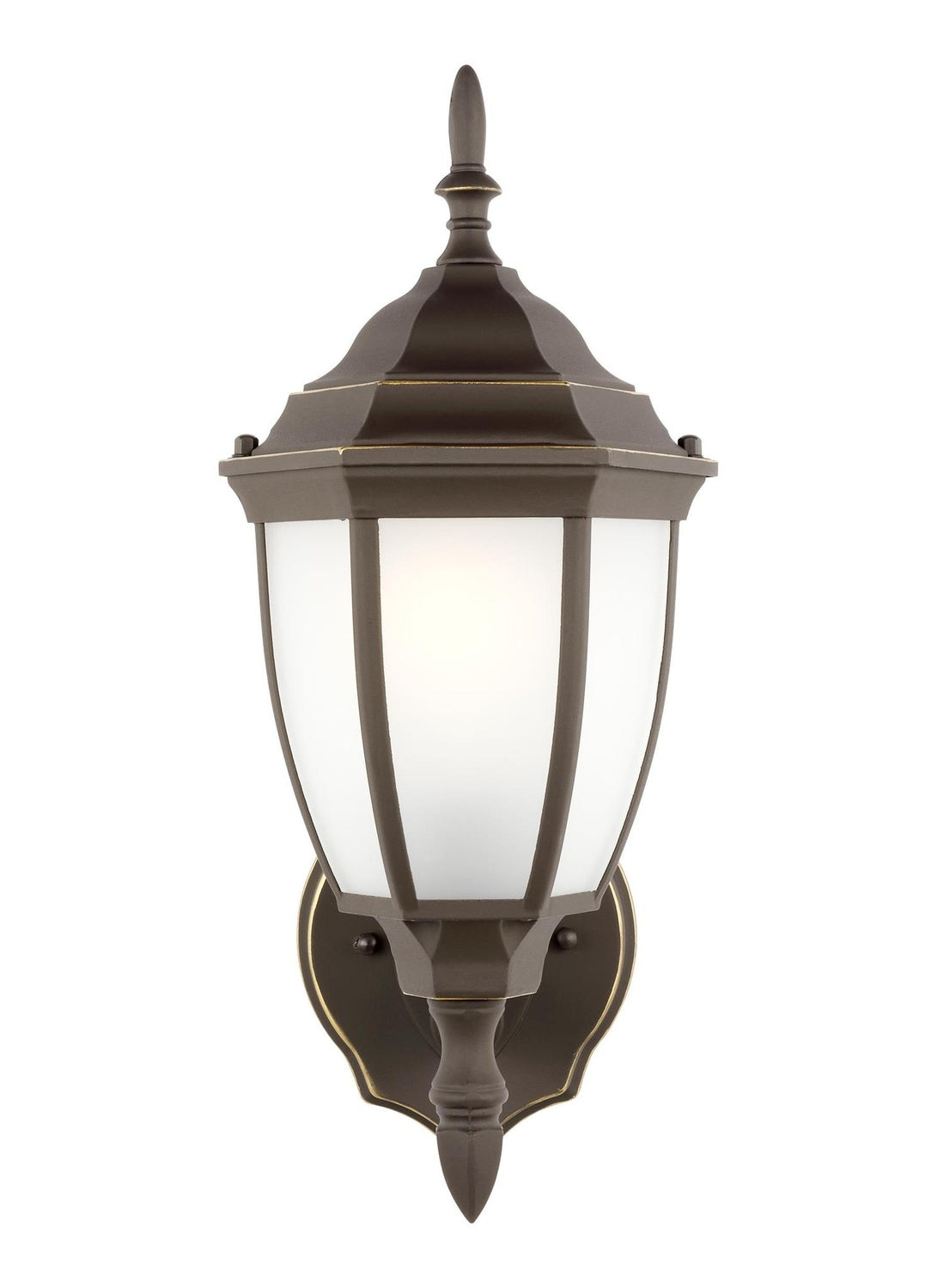 GENERATION LIGHTING, BAKERSVILLE ONE LIGHT OUTDOOR WALL LANTERN, OUTDOOR WALL LIGHTS