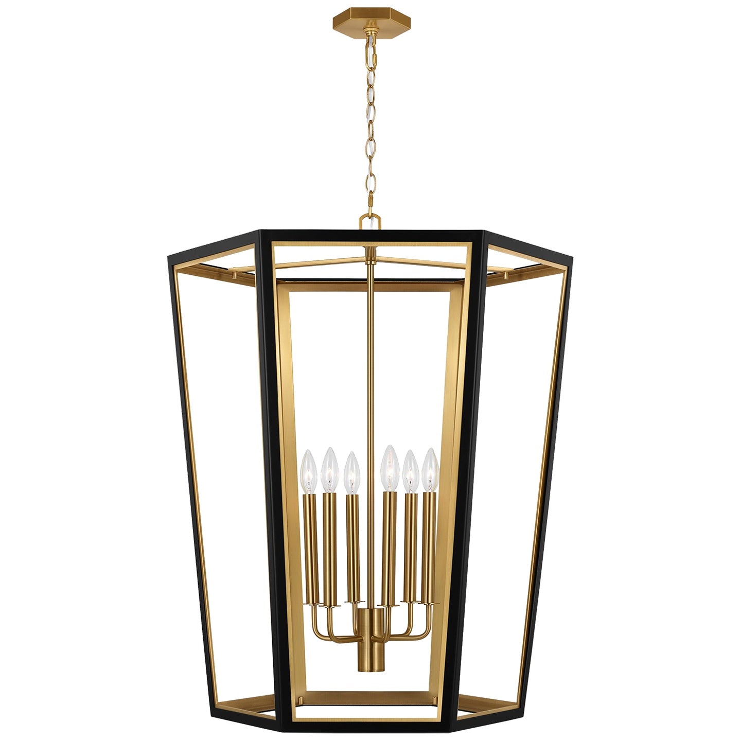 VISUAL COMFORT STUDIO, CURT LANTERN, CHANDELIER LIGHT