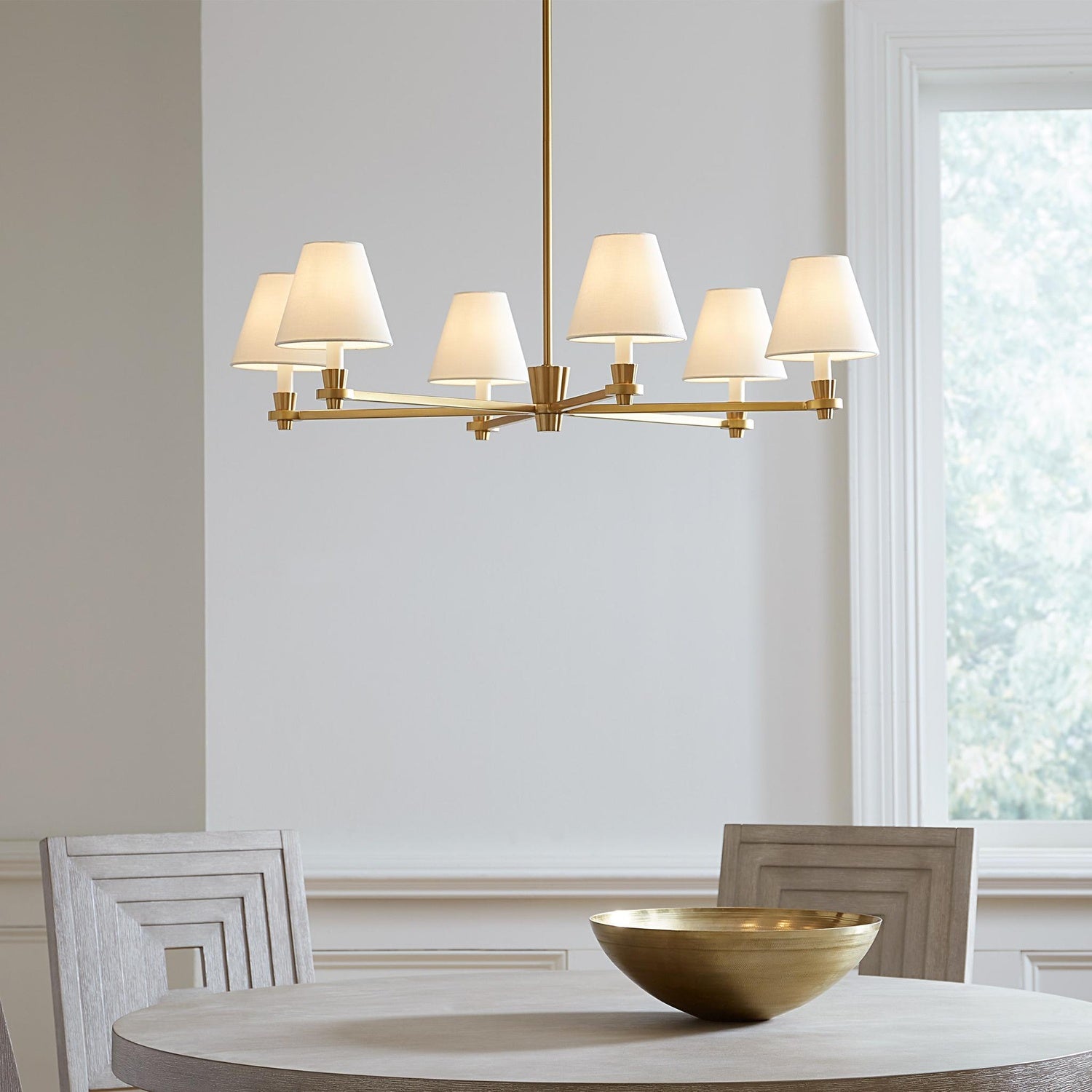 VISUAL COMFORT STUDIO, PAISLEY CHANDELIER, CHANDELIER LIGHT