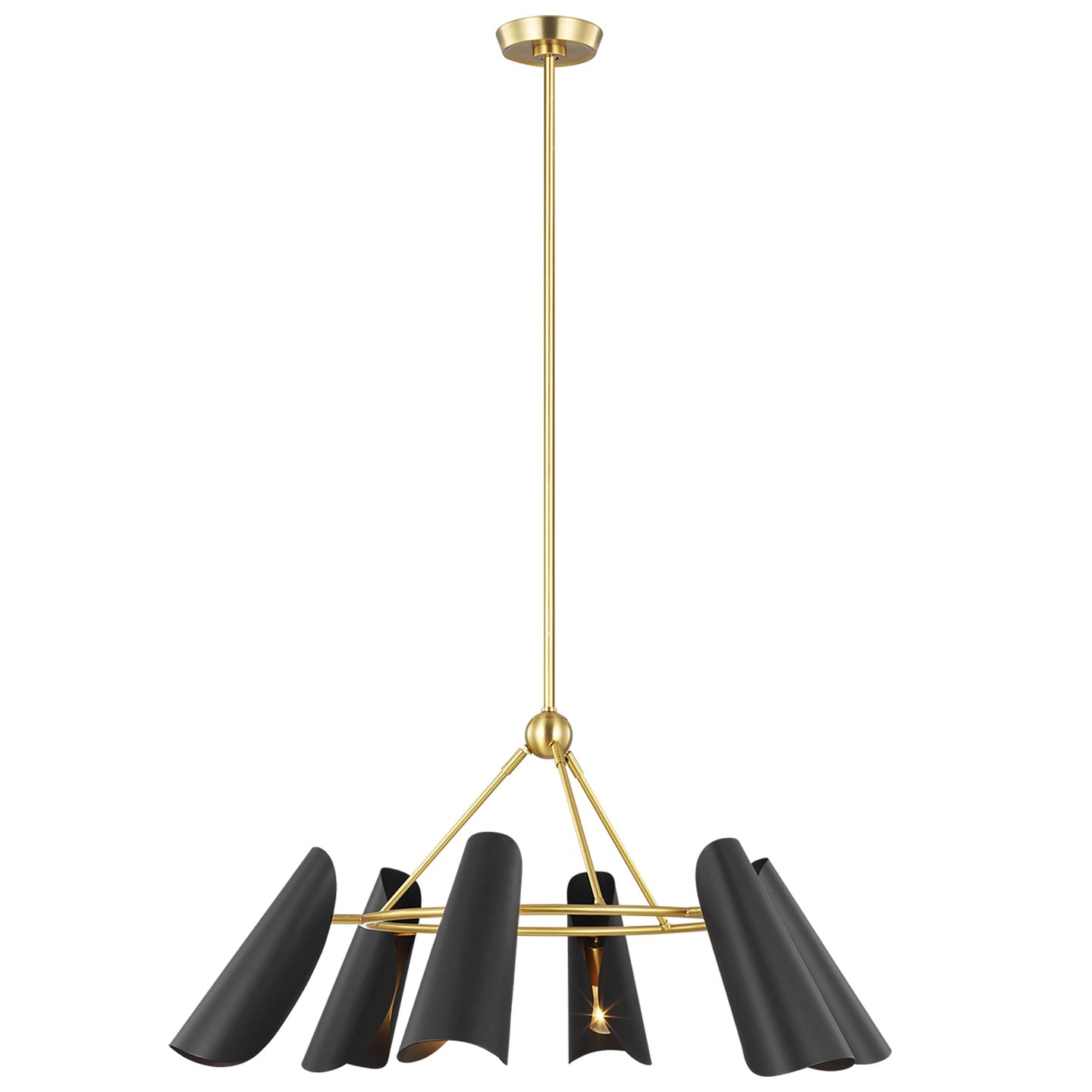 VISUAL COMFORT & CO., TRESA SIX LIGHT CHANDELIER, CHANDELIER LIGHT