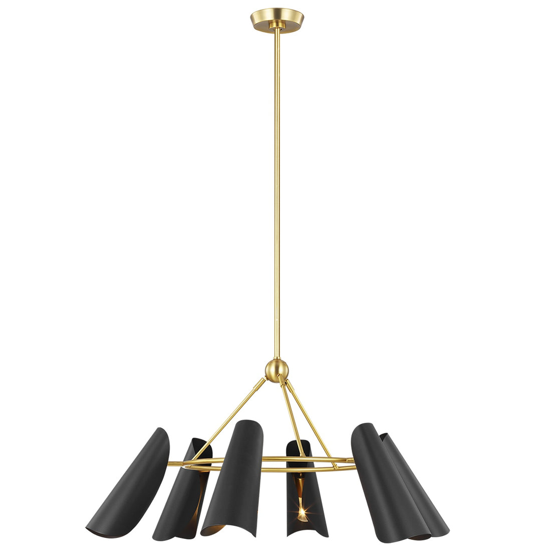 VISUAL COMFORT STUDIO, TRESA SIX LIGHT CHANDELIER, CHANDELIER LIGHT