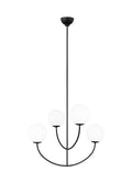 VISUAL COMFORT STUDIO, GALASSIA FOUR LIGHT CHANDELIER, CHANDELIER LIGHT