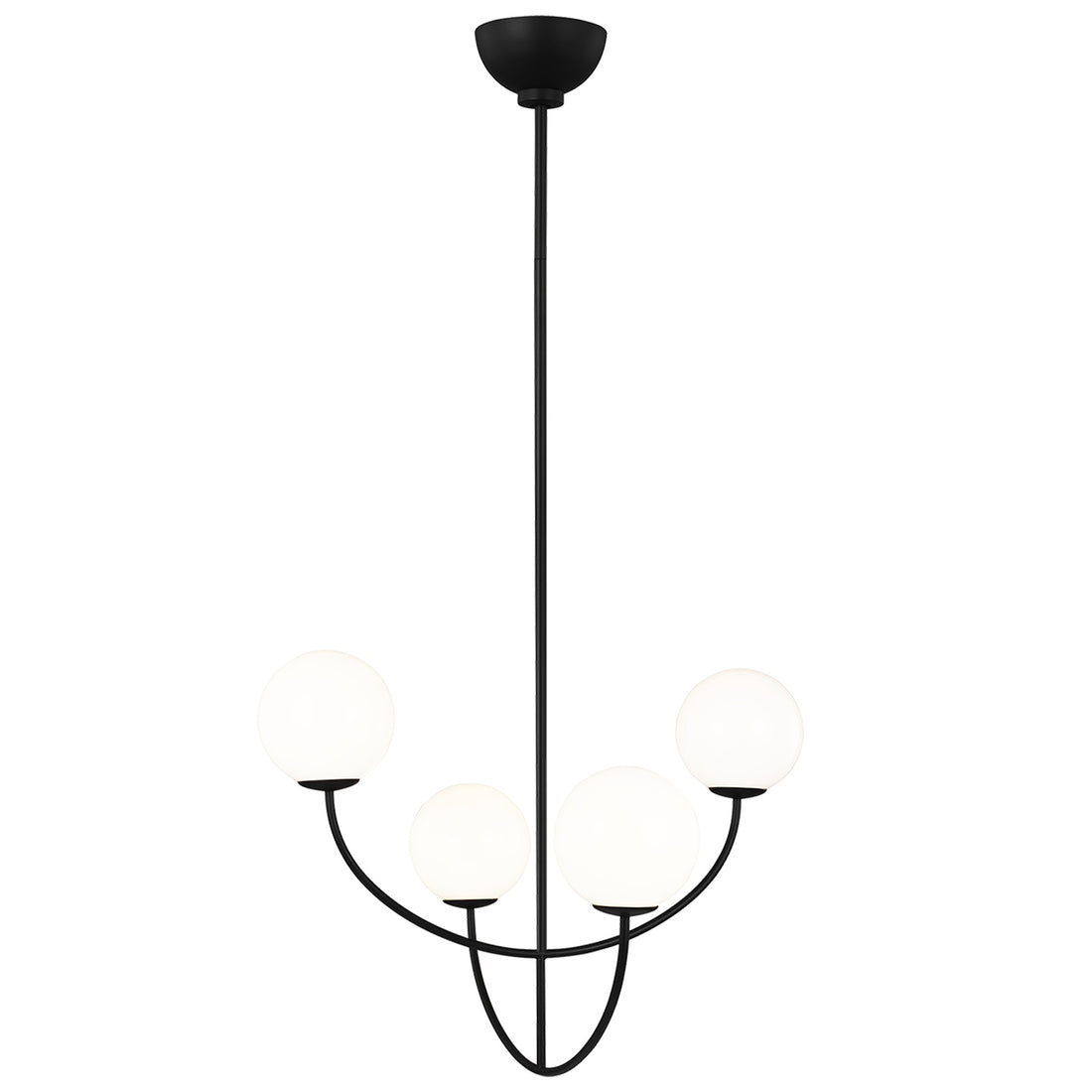 VISUAL COMFORT STUDIO, GALASSIA FOUR LIGHT CHANDELIER, CHANDELIER LIGHT