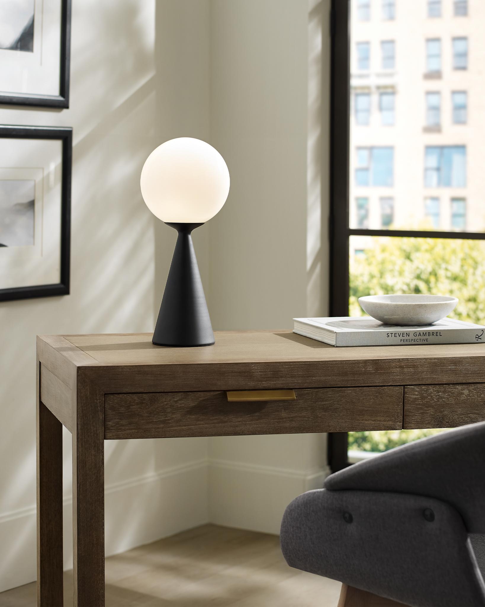 VISUAL COMFORT STUDIO, GALASSIA TABLE LAMP, TABLE LAMPS
