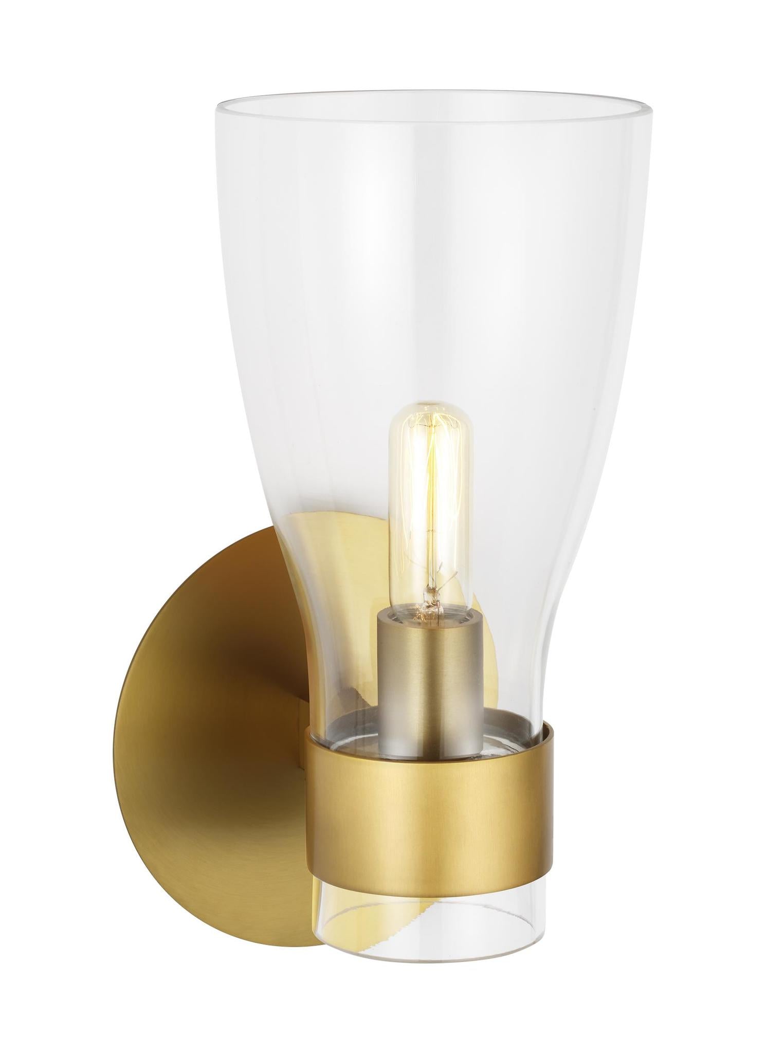 VISUAL COMFORT STUDIO, MORITZ ONE LIGHT SCONCE, WALL SCONCES