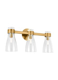 VISUAL COMFORT STUDIO, MORITZ THREE LIGHT VANITY, VANITY LIGHT