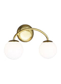 VISUAL COMFORT & CO., GALASSIA TWO LIGHT VANITY, VANITY LIGHT