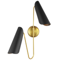 VISUAL COMFORT STUDIO, TRESA TWO LIGHT SCONCE, WALL SCONCES