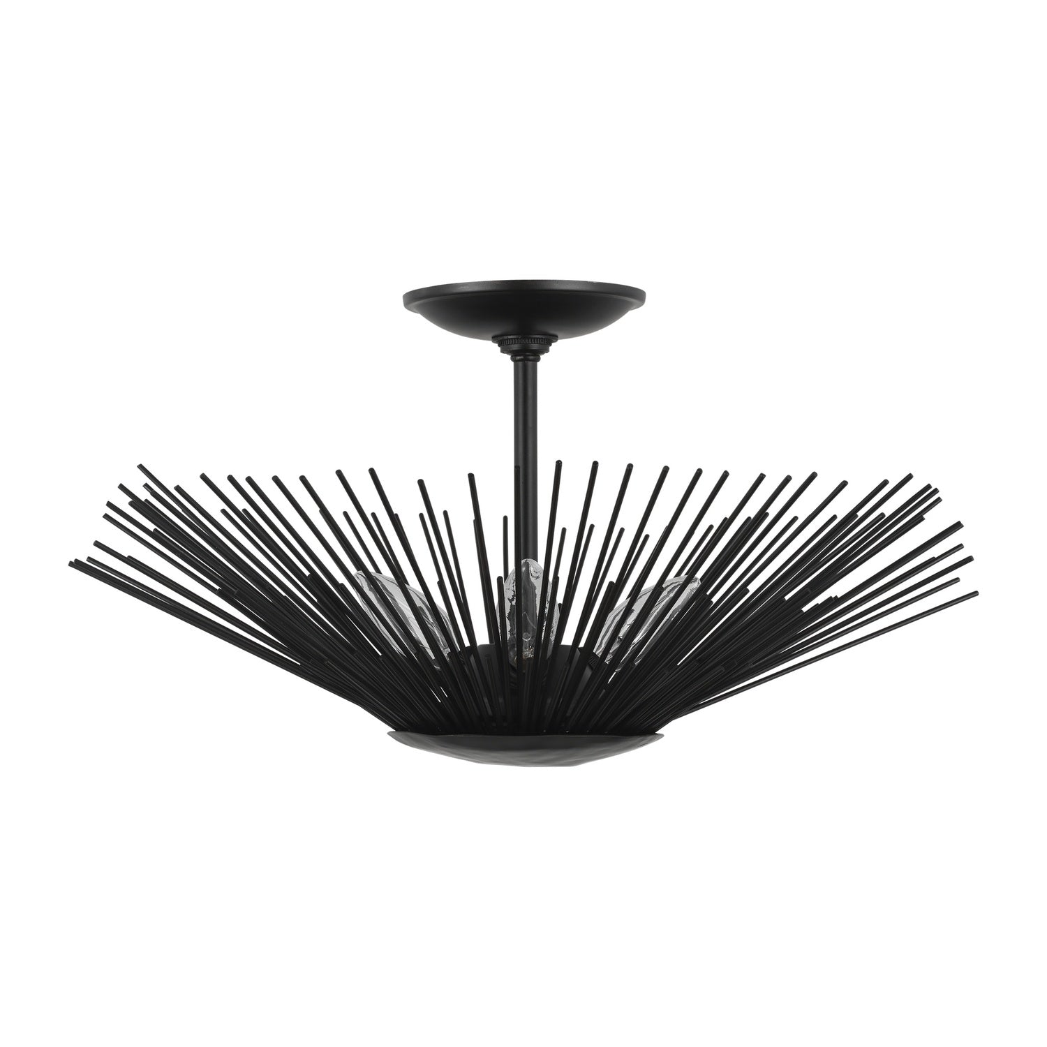 VISUAL COMFORT STUDIO, HELIOS SEMI-FLUSH MOUNT, SEMI FLUSH MOUNT LIGHT