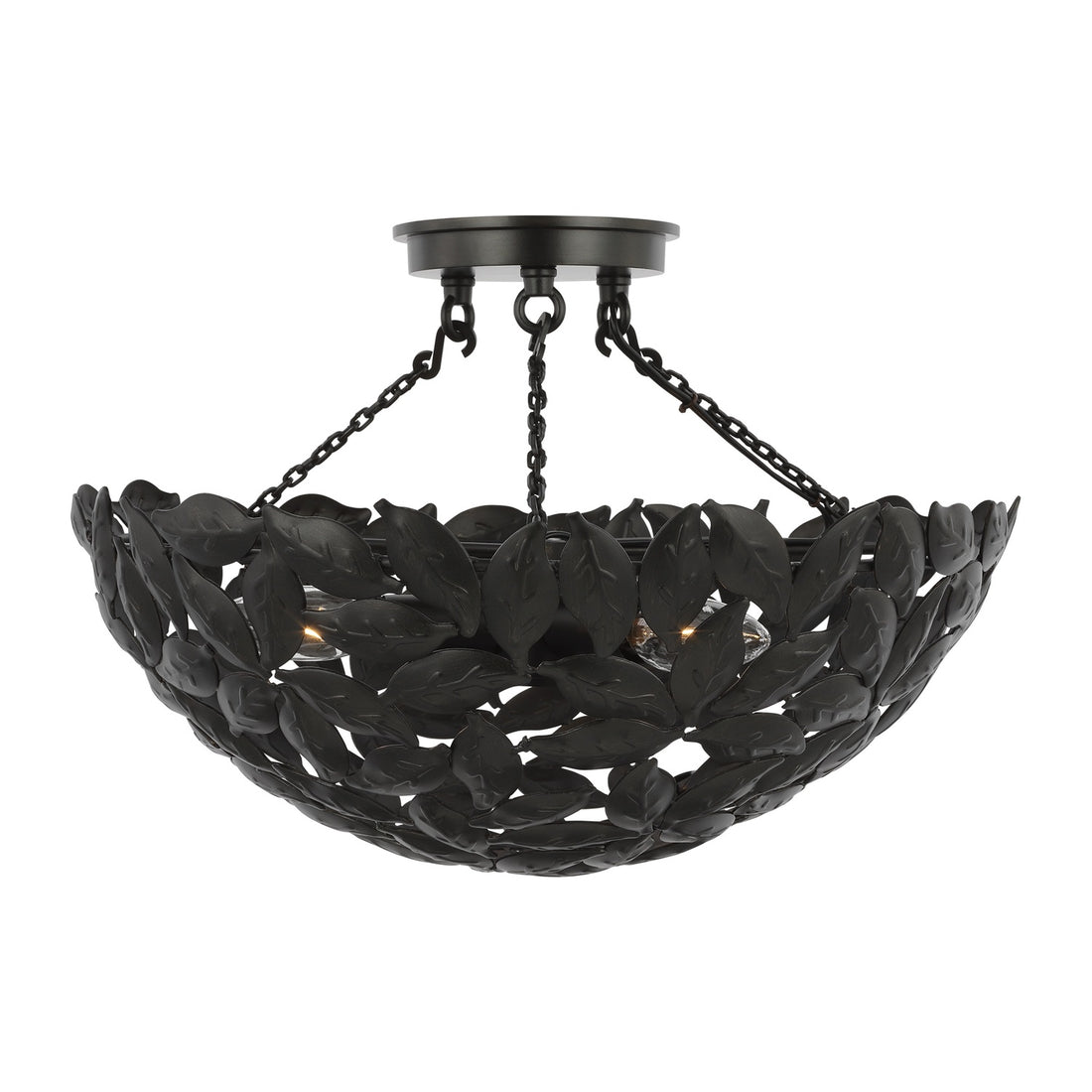 VISUAL COMFORT STUDIO, KELAN SEMI FLUSH MOUNT, SEMI FLUSH MOUNT LIGHT