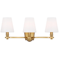 VISUAL COMFORT & CO., PAISLEY THREE LIGHT VANITY, VANITY LIGHT