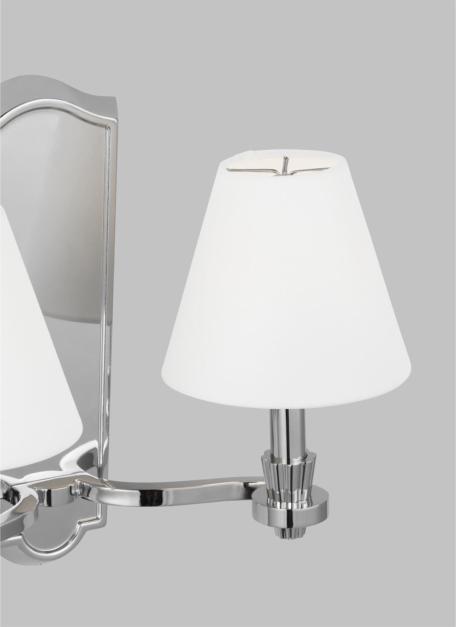 VISUAL COMFORT STUDIO, PAISLEY DOUBLE SCONCE, WALL SCONCES