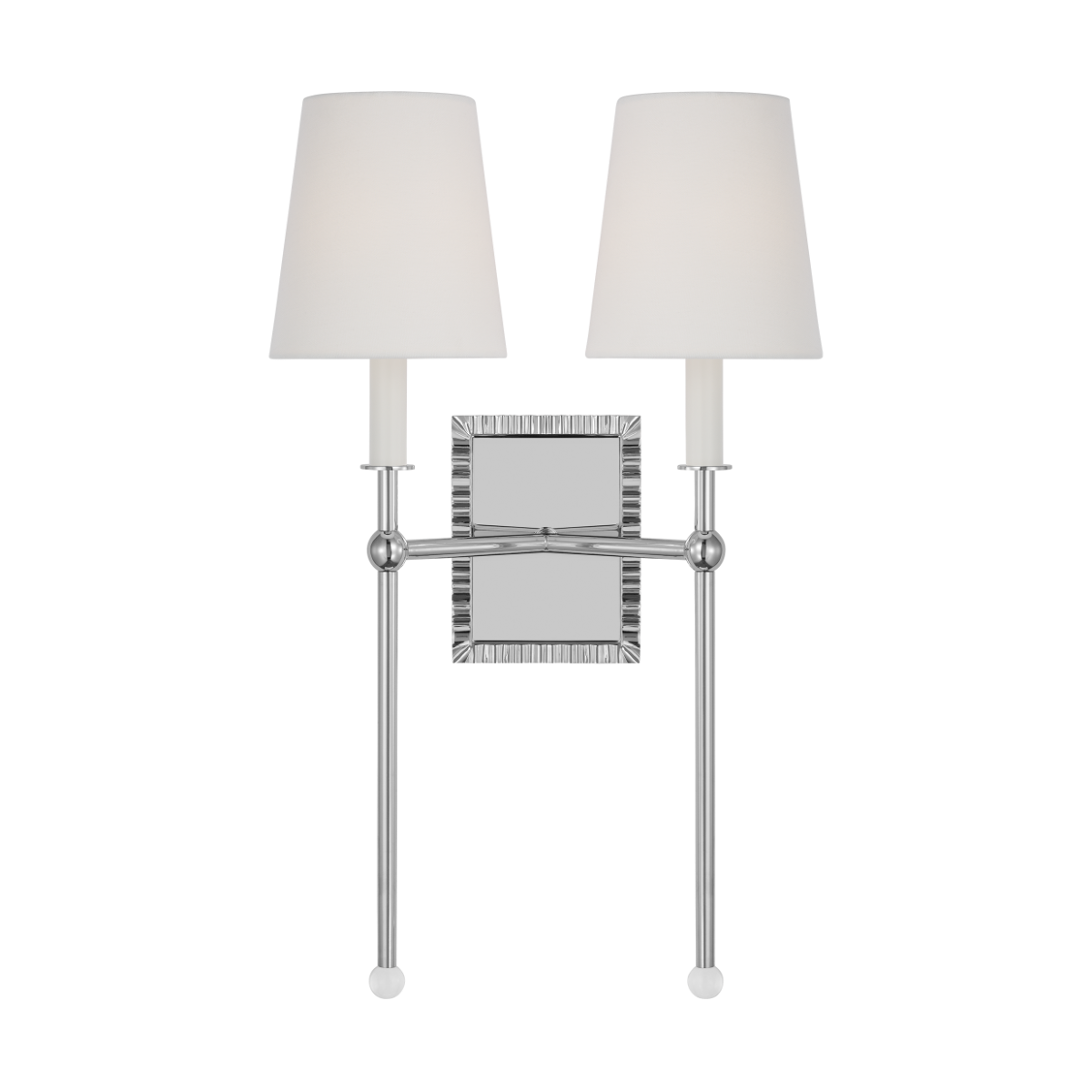 VISUAL COMFORT STUDIO, BAXLEY DOUBLE SCONCE, WALL SCONCES