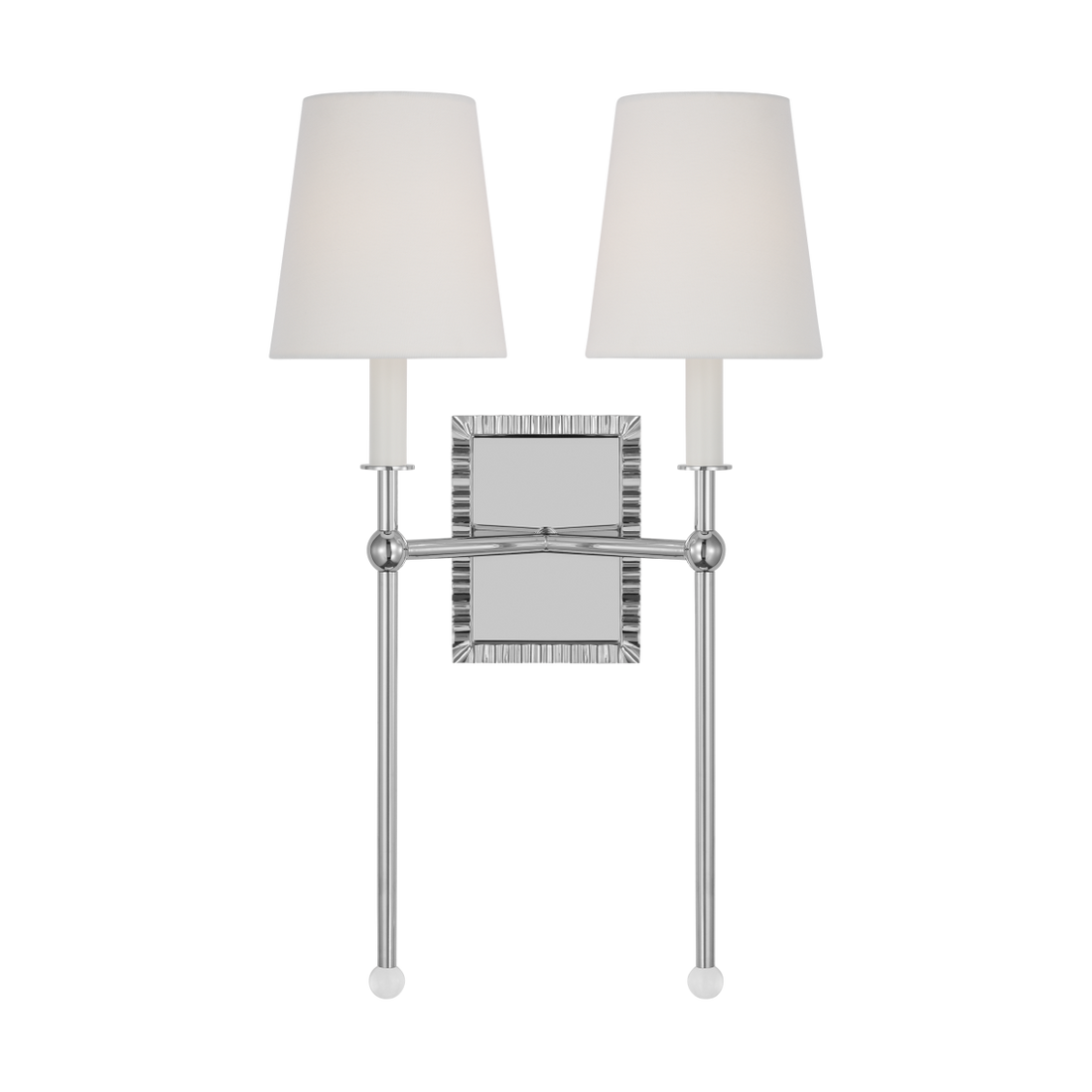 VISUAL COMFORT & CO., BAXLEY DOUBLE SCONCE, WALL SCONCES