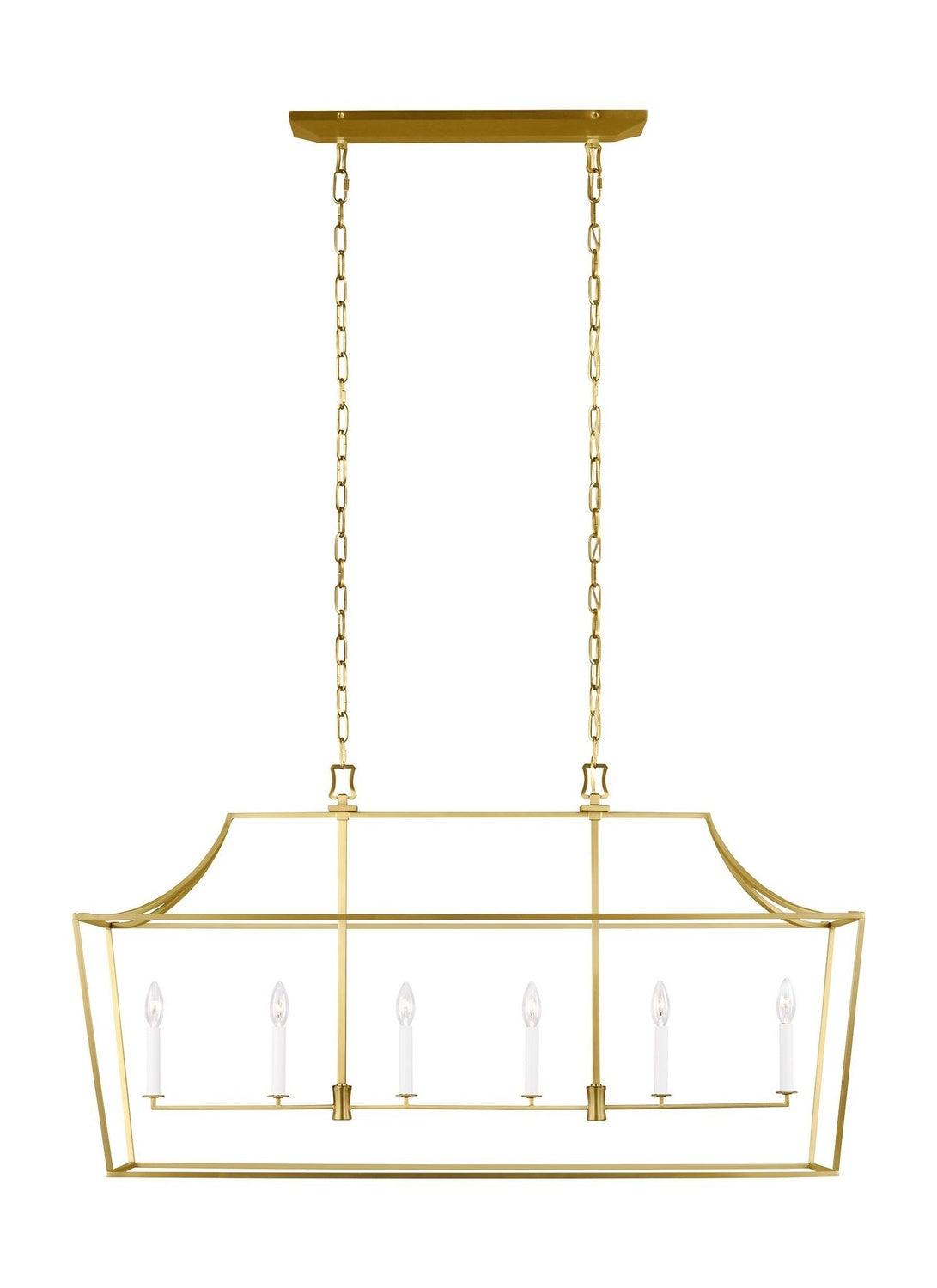 VISUAL COMFORT STUDIO, SOUTHOLD LINEAR LANTERN, CHANDELIER LIGHT