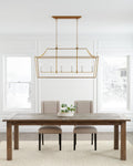 VISUAL COMFORT STUDIO, SOUTHOLD LINEAR LANTERN, CHANDELIER LIGHT