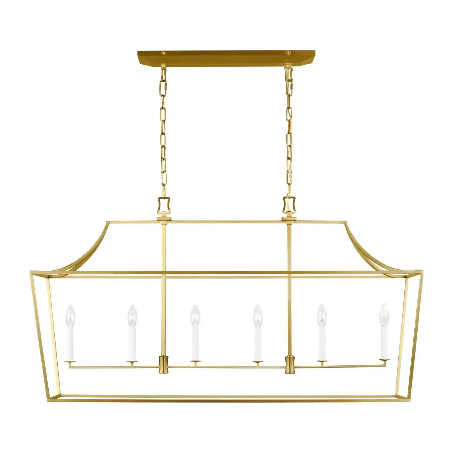 VISUAL COMFORT STUDIO, SOUTHOLD LINEAR LANTERN, CHANDELIER LIGHT