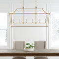 VISUAL COMFORT STUDIO, SOUTHOLD LINEAR LANTERN, CHANDELIER LIGHT