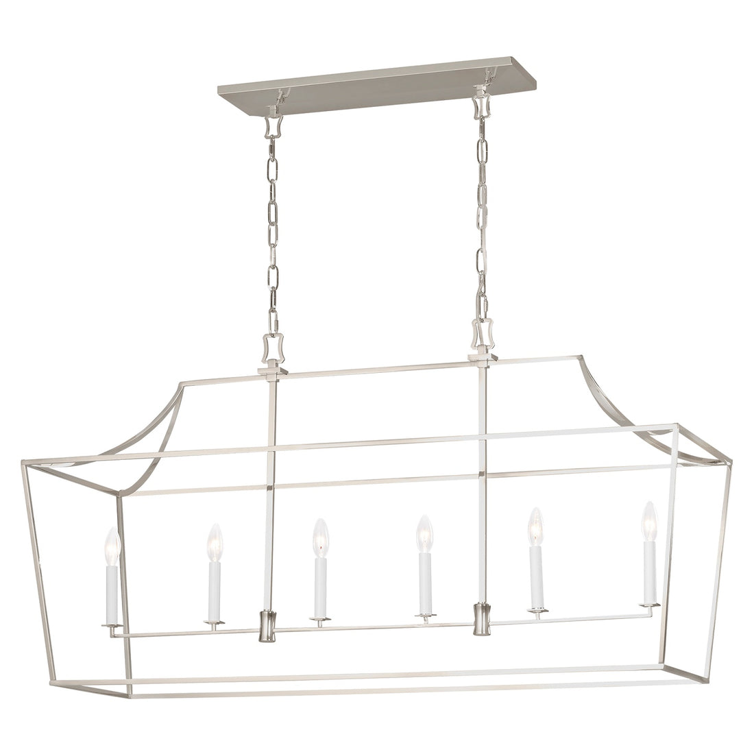 VISUAL COMFORT STUDIO, SOUTHOLD LINEAR LANTERN, CHANDELIER LIGHT