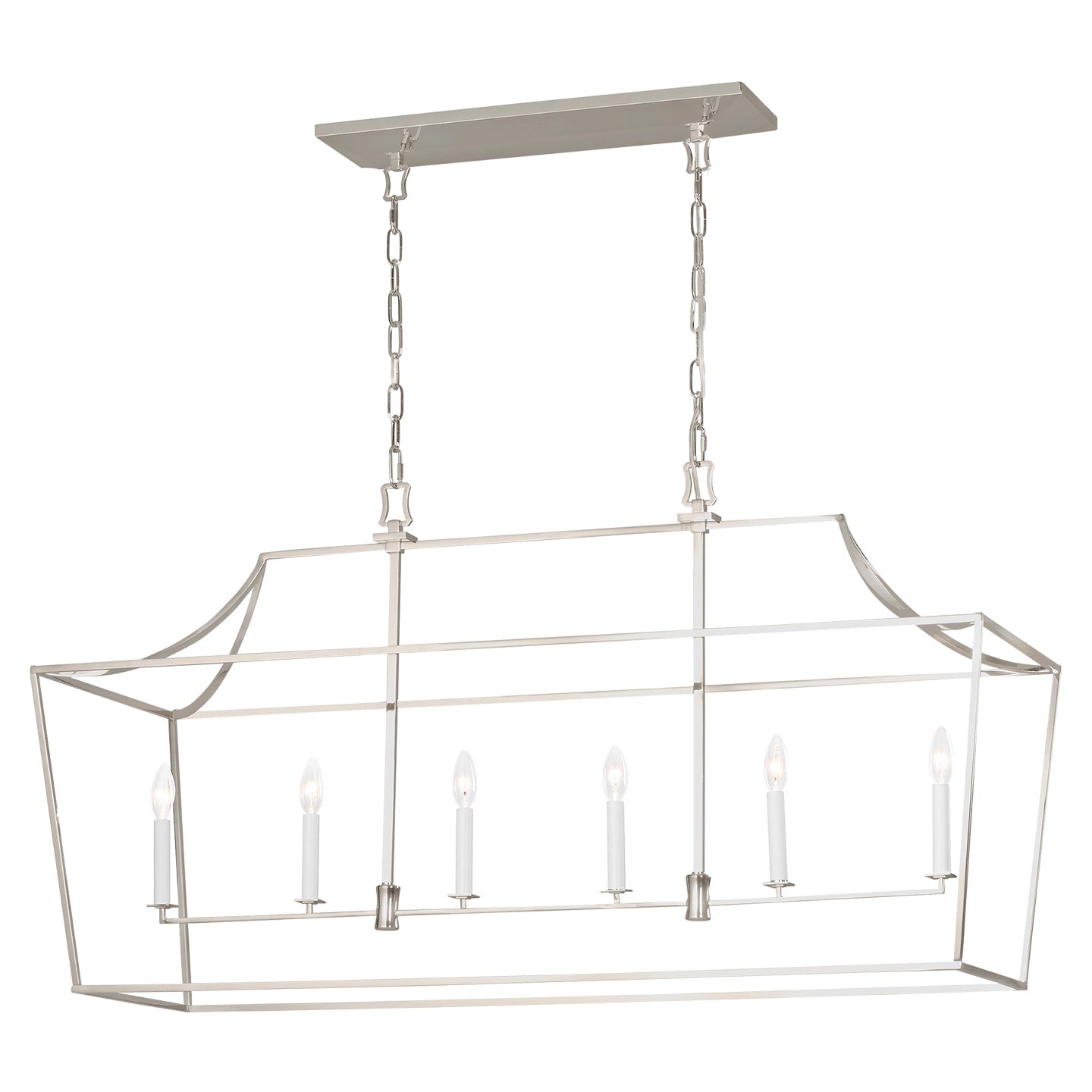 VISUAL COMFORT STUDIO, SOUTHOLD LINEAR LANTERN, CHANDELIER LIGHT