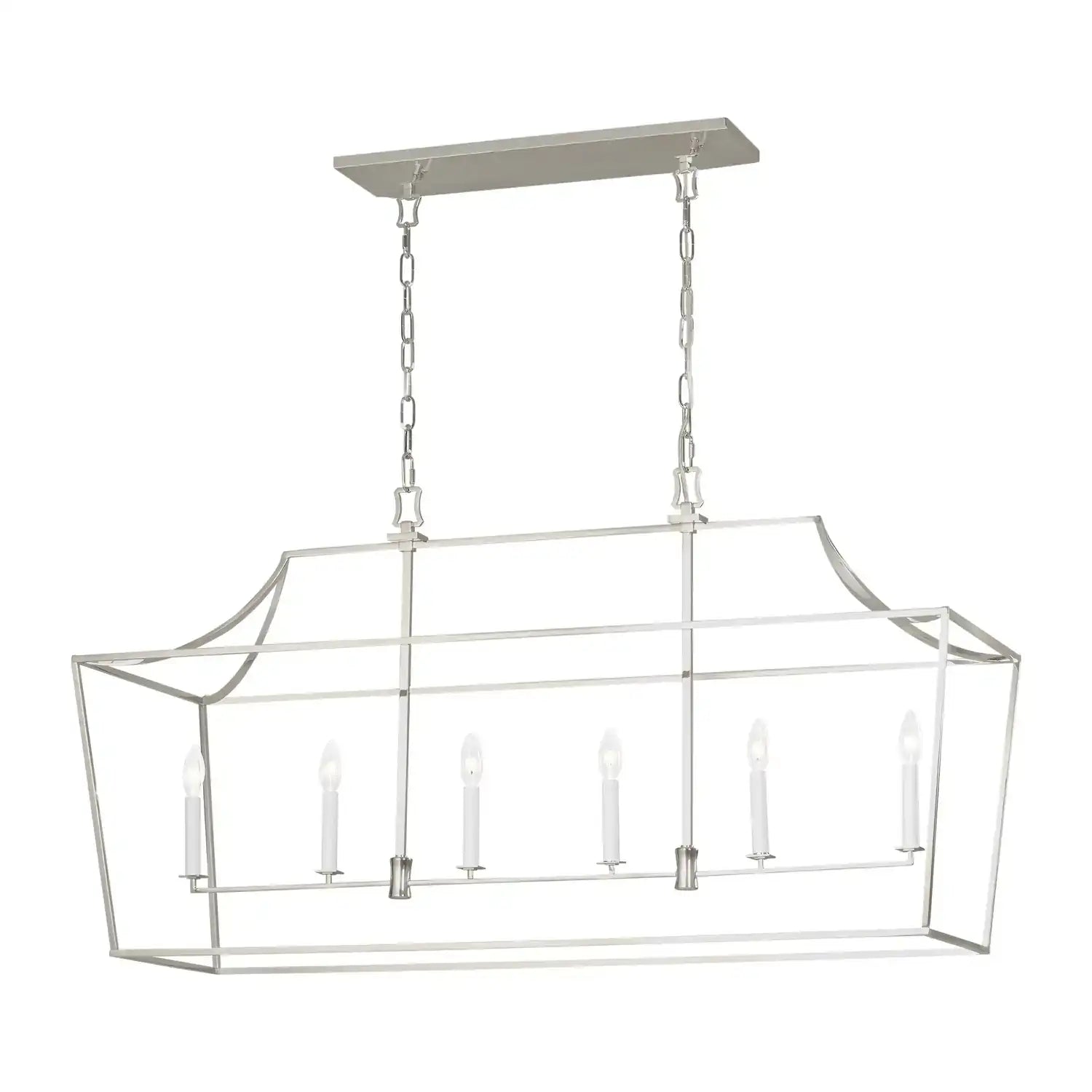 VISUAL COMFORT STUDIO, SOUTHOLD LINEAR LANTERN, CHANDELIER LIGHT