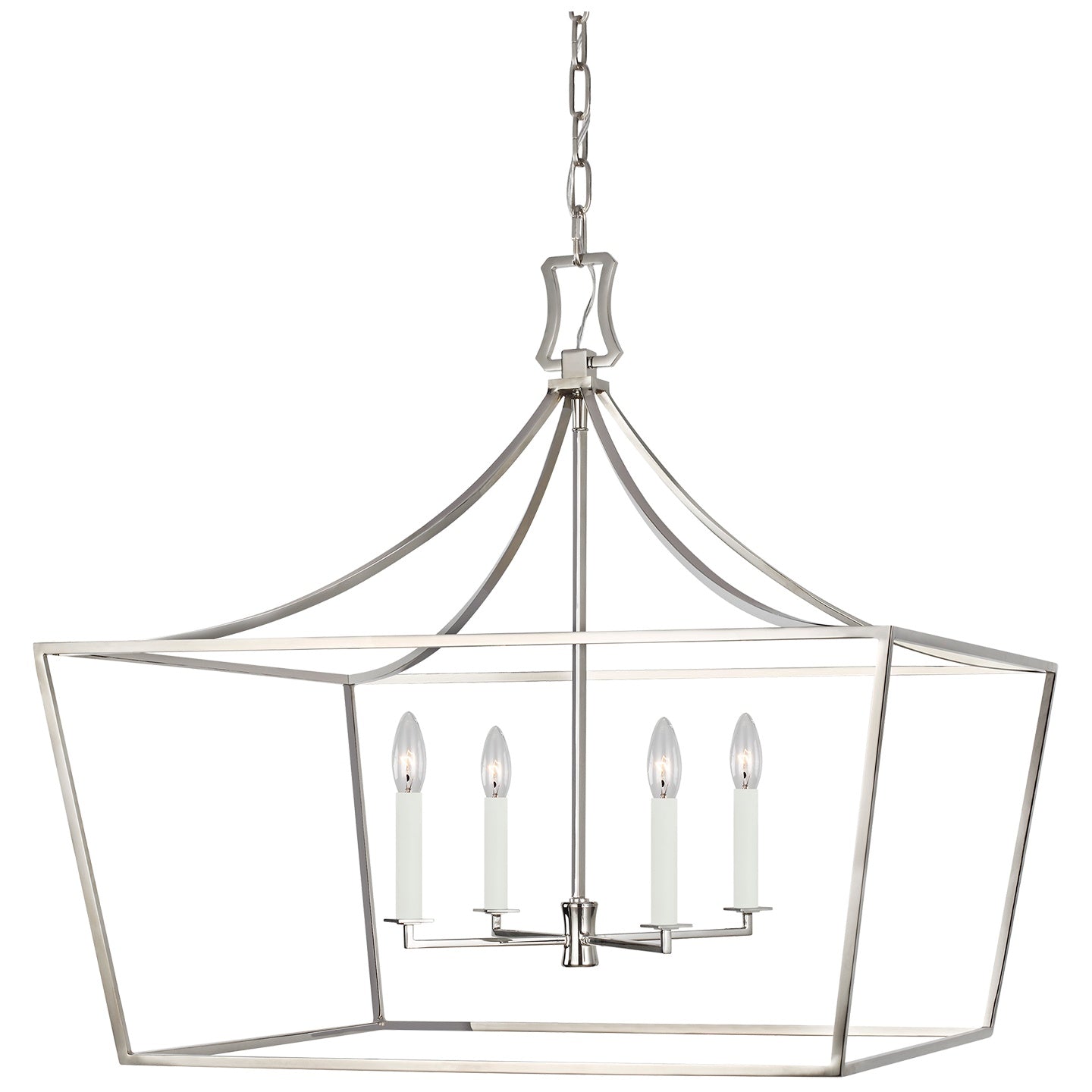 VISUAL COMFORT & CO., SOUTHOLD WIDE LANTERN, CHANDELIER LIGHT