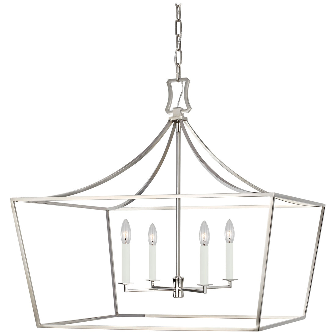 VISUAL COMFORT STUDIO, SOUTHOLD WIDE LANTERN, CHANDELIER LIGHT