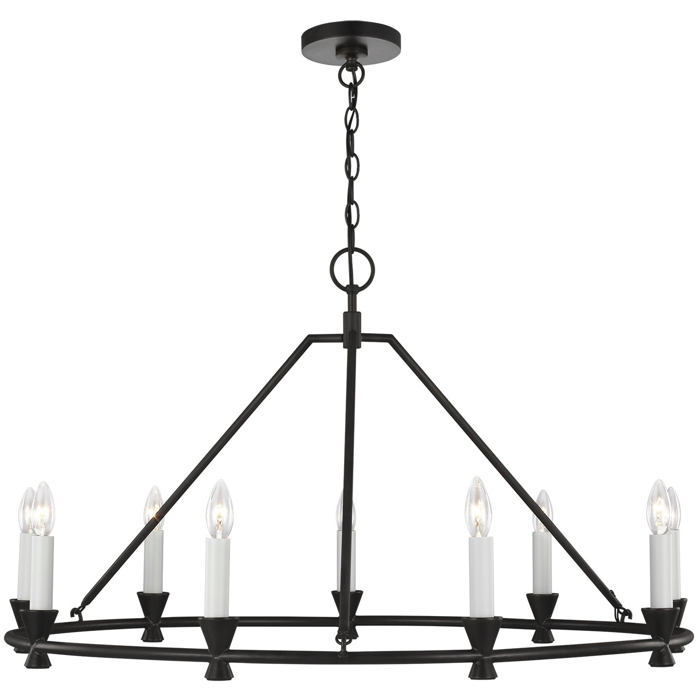 VISUAL COMFORT STUDIO, KEYSTONE CHANDELIER, CHANDELIER LIGHT